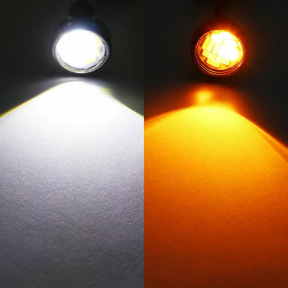 10pcs 23mm Eagle Eye LED DRL Daytime Running Reversing Light Car