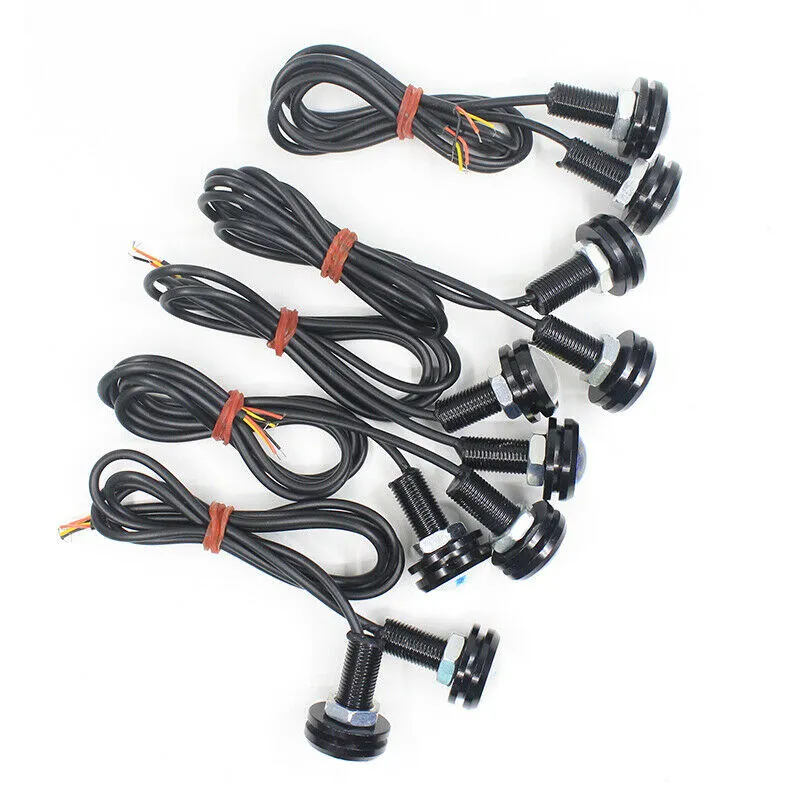 10pcs 23mm Eagle Eye LED DRL Daytime Running Reversing Light Car