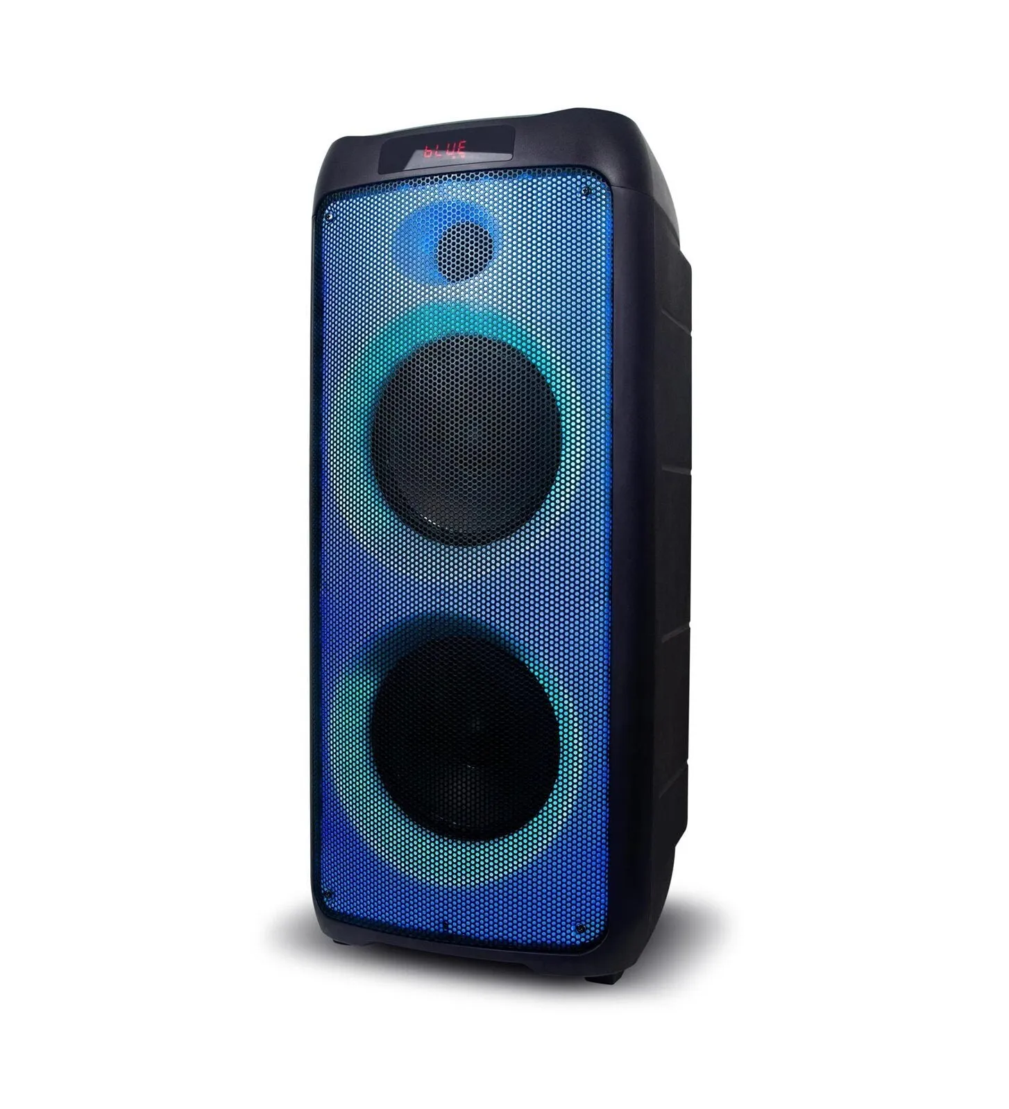 120w Large Powerful Portable Party Speaker with LED Lights RMS