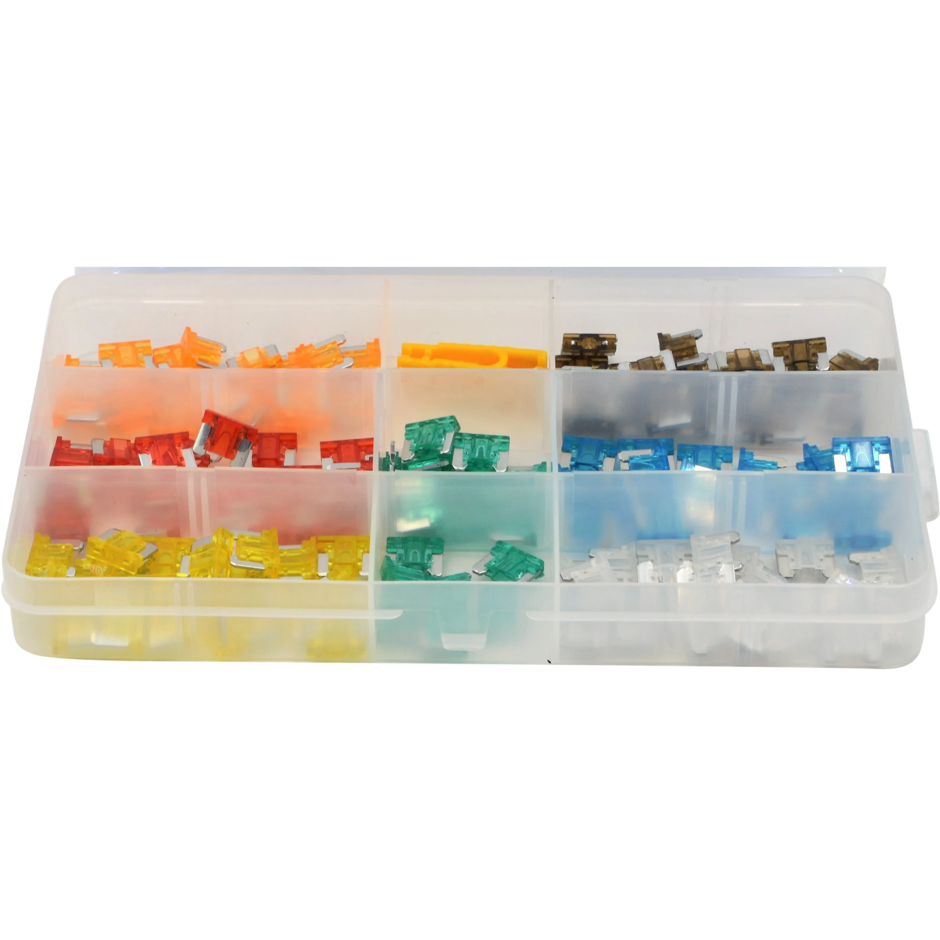 140pc Mini Micro Low Profile Car Auto Fuse Grab Kit