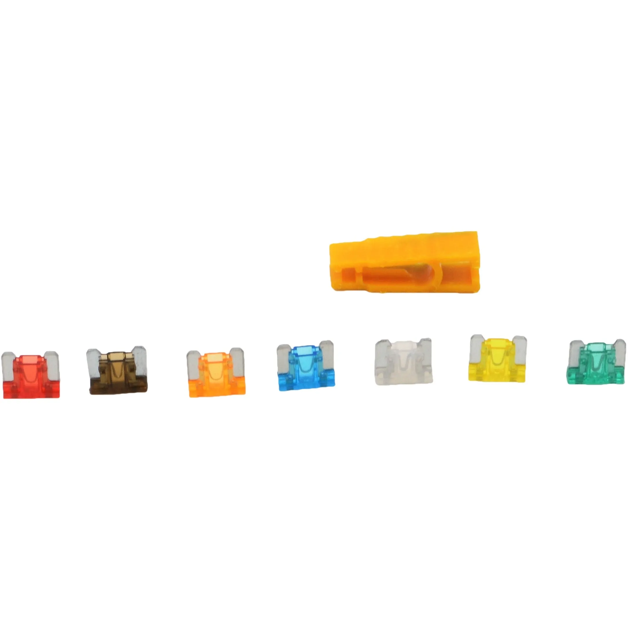 140pc Mini Micro Low Profile Car Auto Fuse Grab Kit