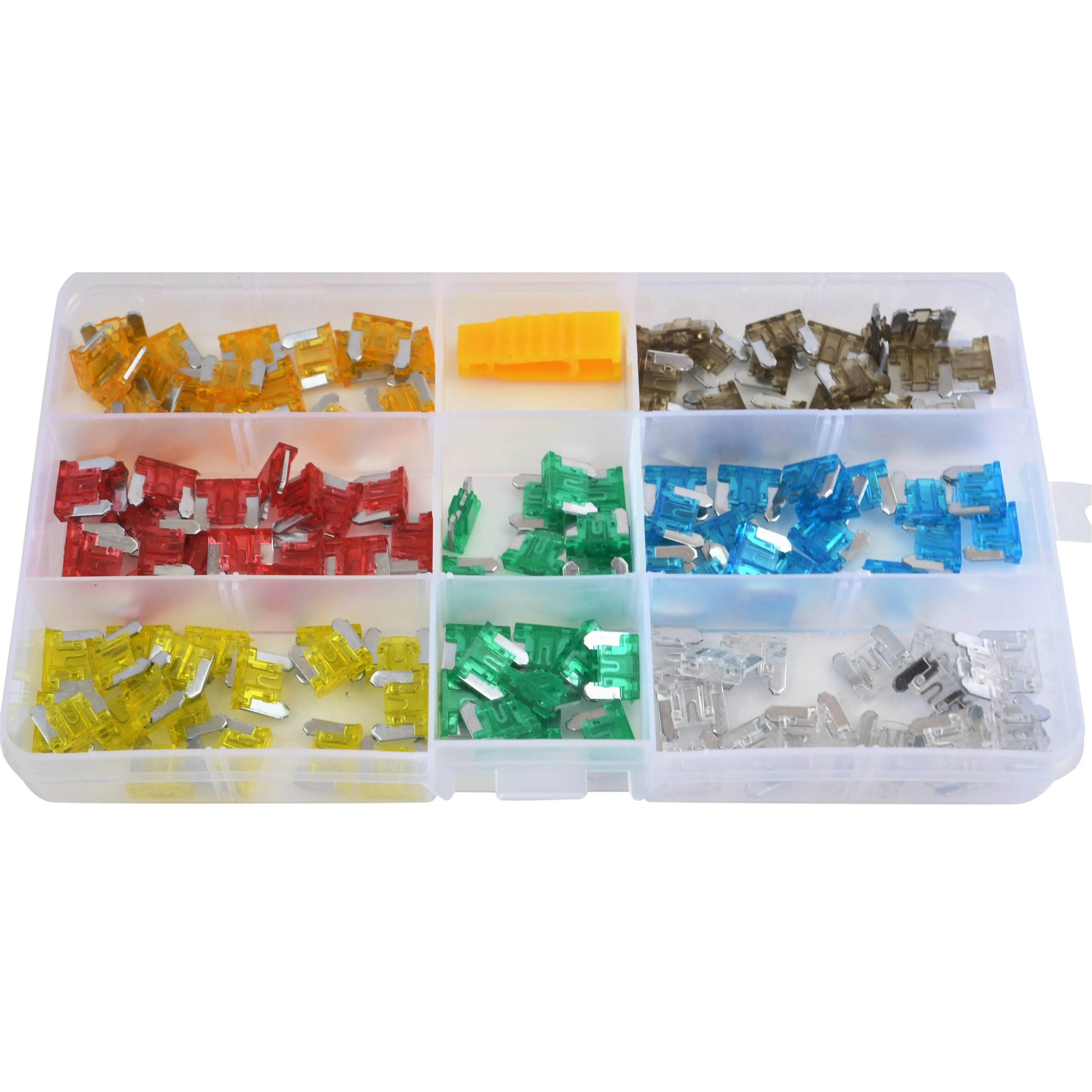 140pc Mini Micro Low Profile Car Auto Fuse Grab Kit
