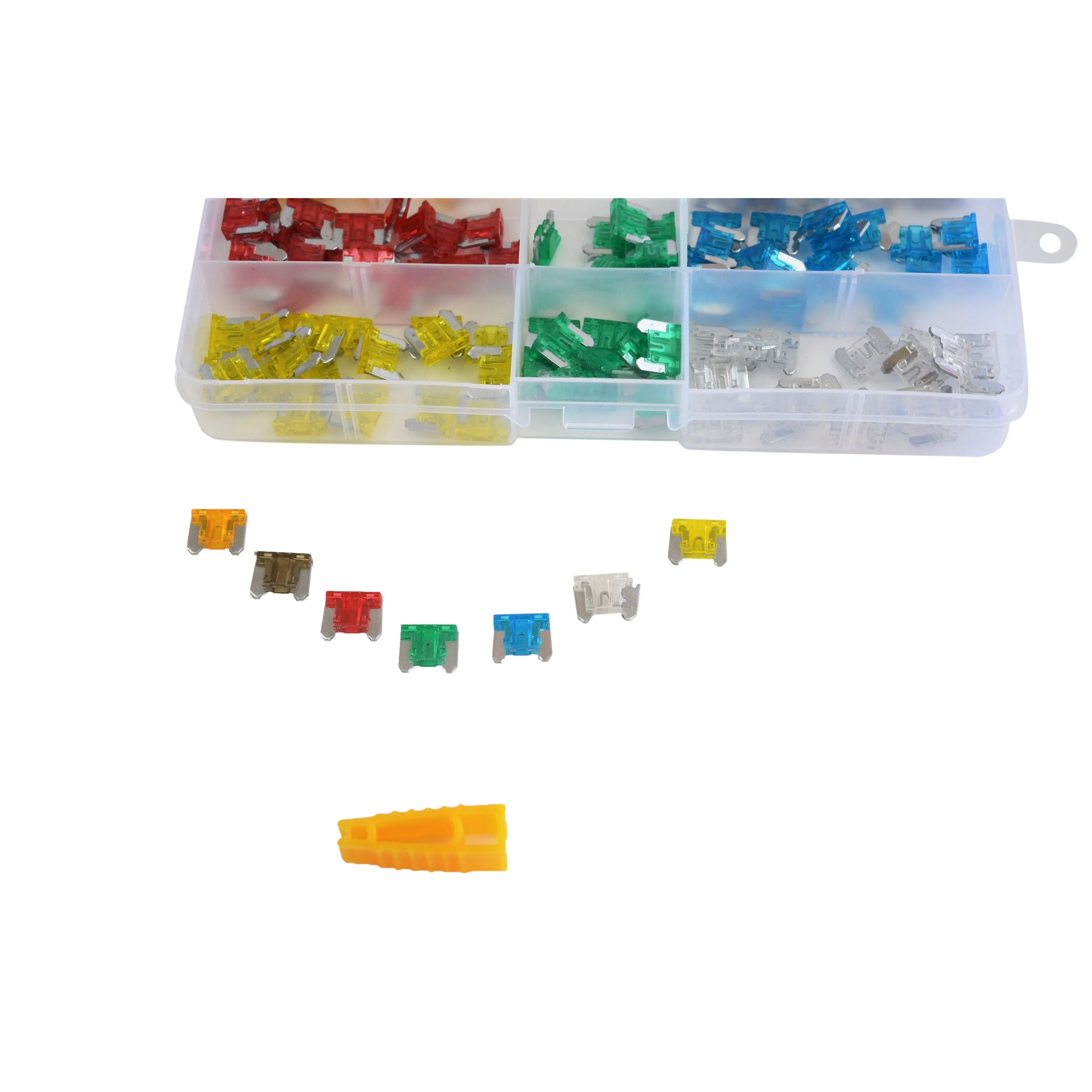 140pc Mini Micro Low Profile Car Auto Fuse Grab Kit