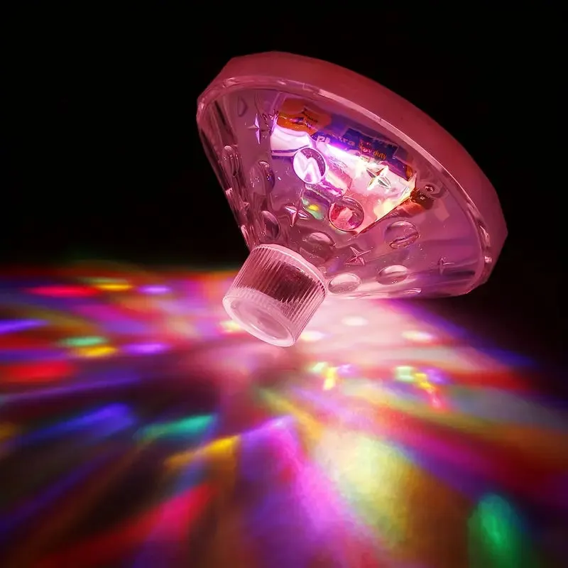 2-Pack: LED Color Changing Floating Pool Lights with 8 Modes Lighting