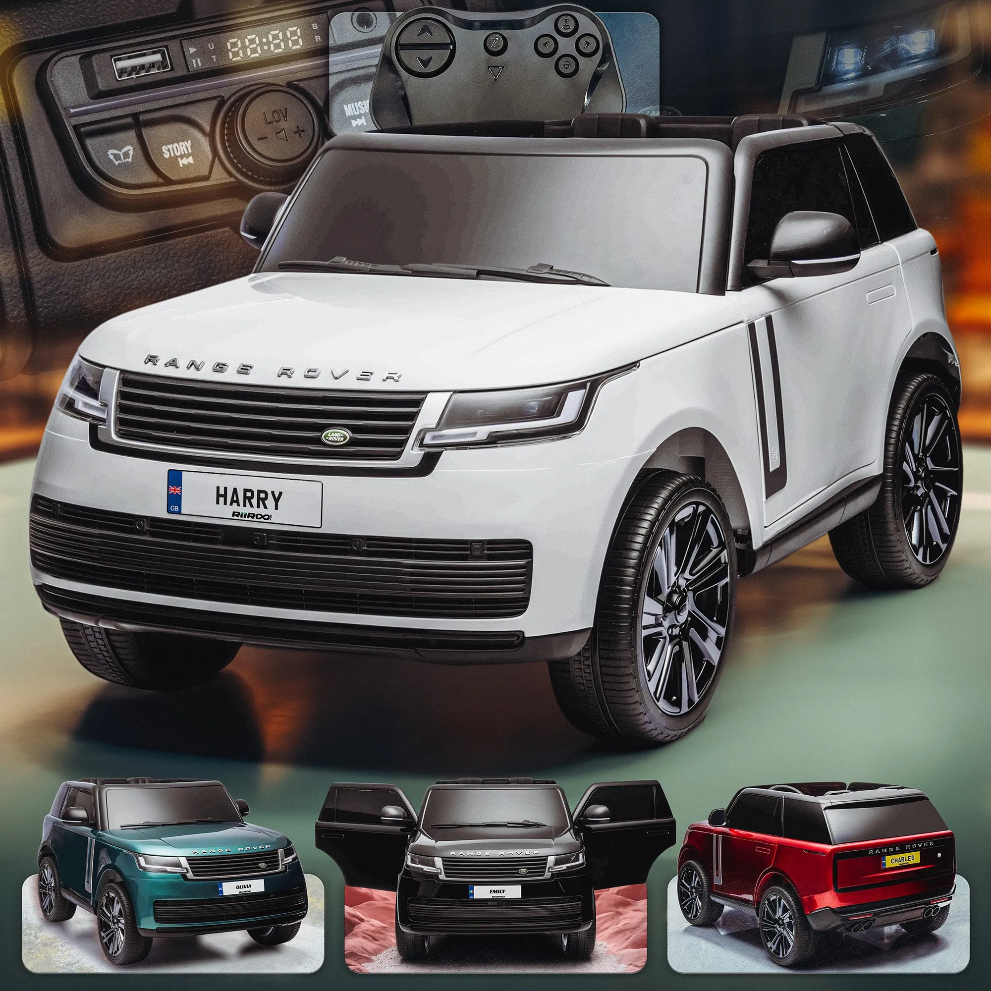 24V Licensed Range Rover Vogue SUV