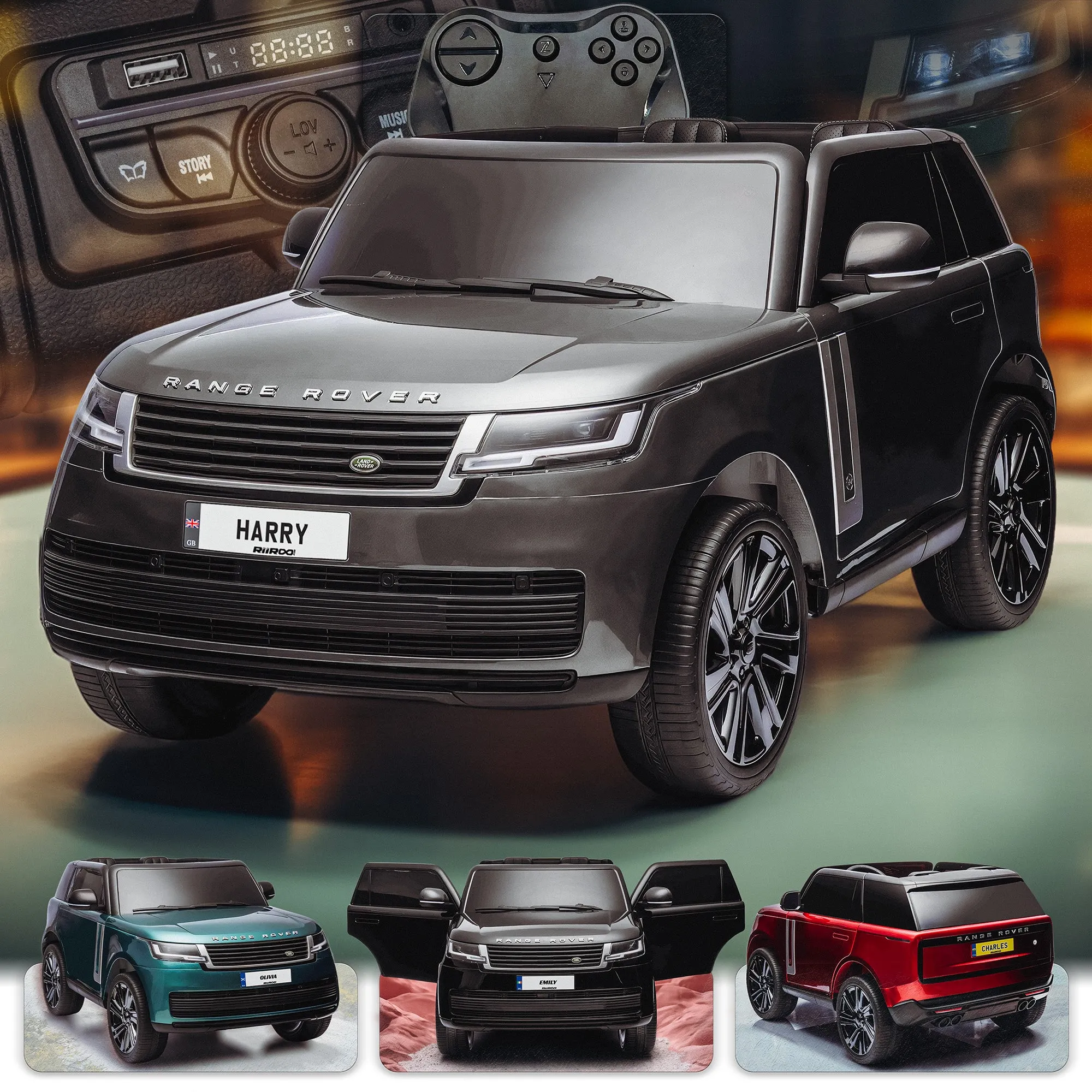 24V Licensed Range Rover Vogue SUV