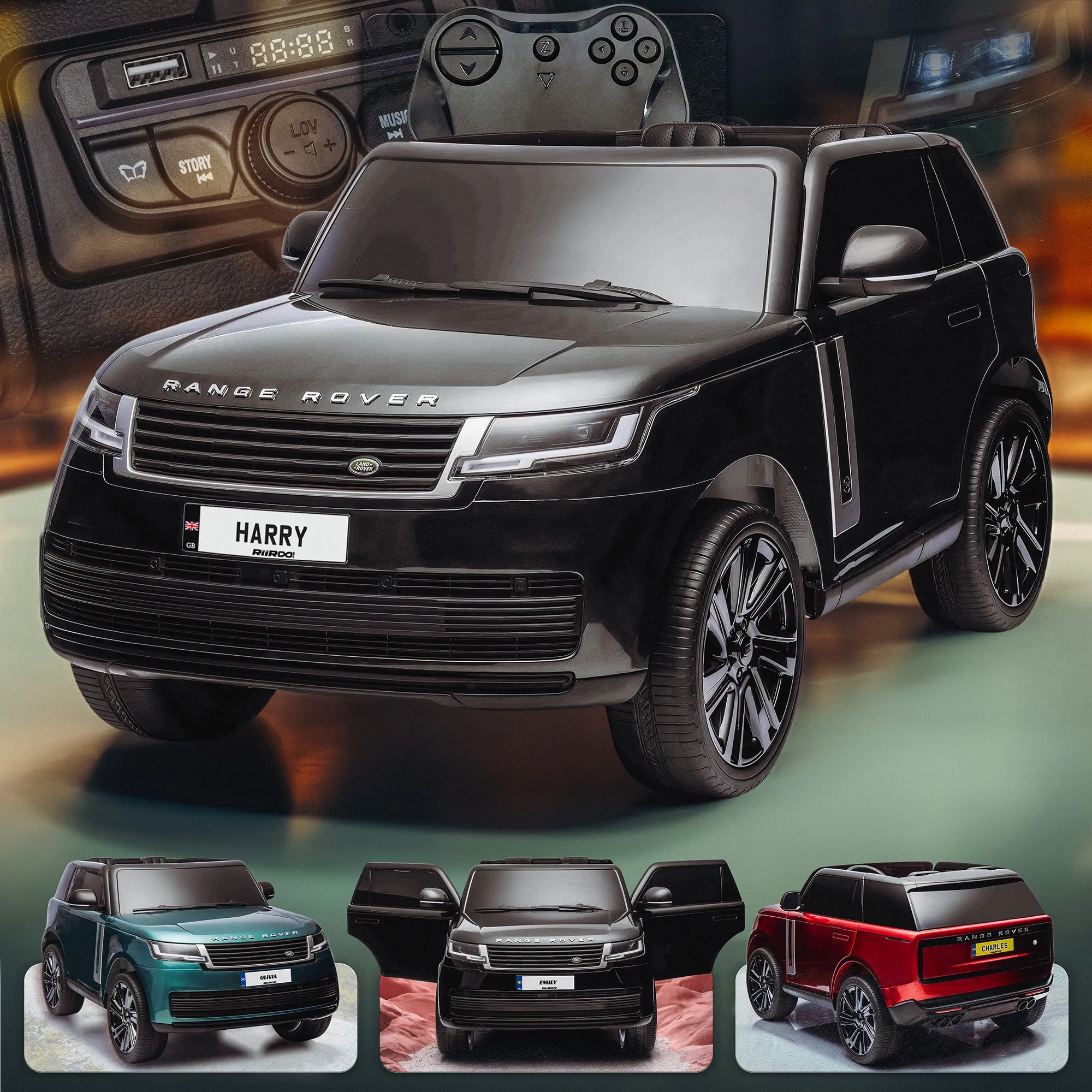 24V Licensed Range Rover Vogue SUV