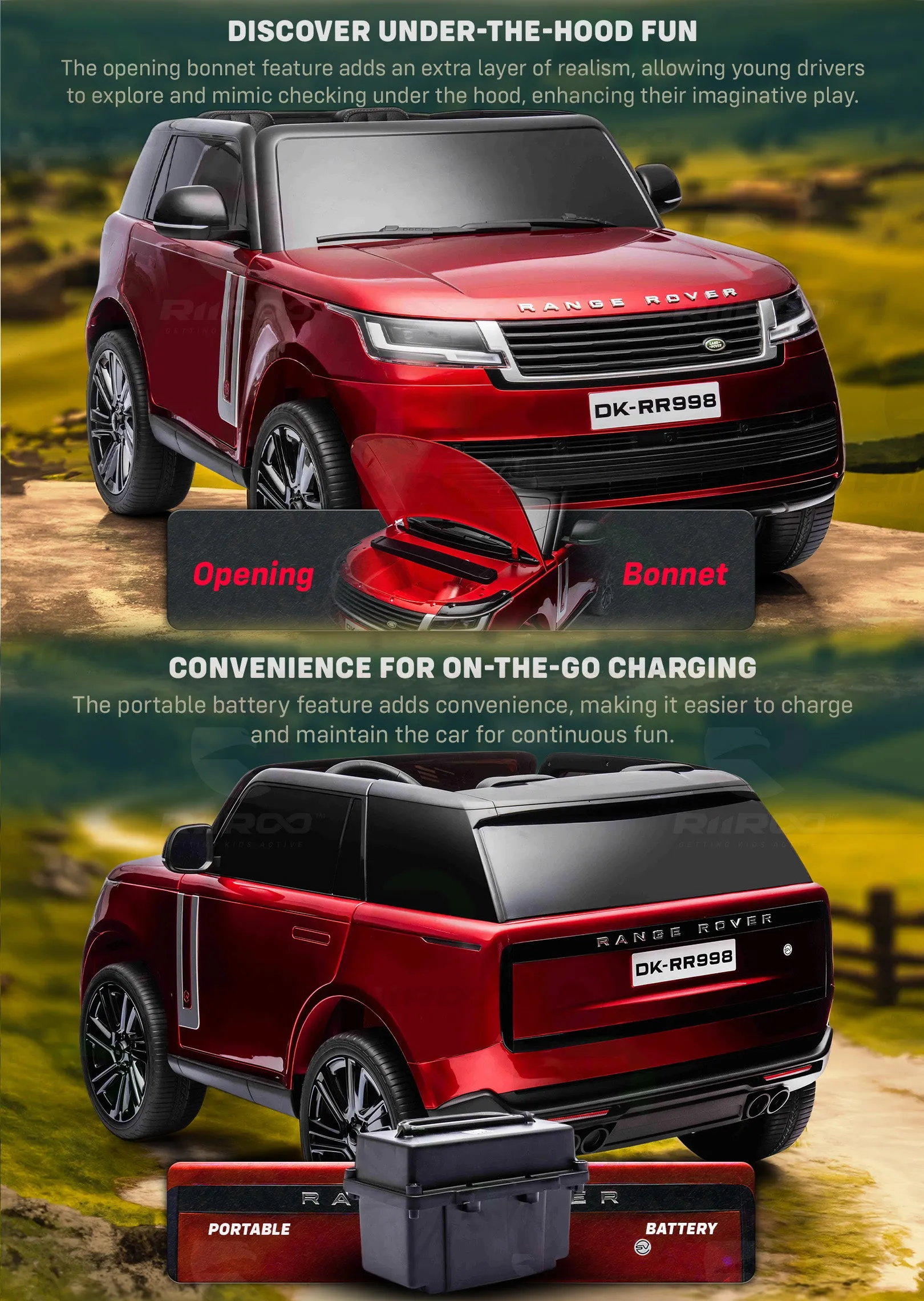 24V Licensed Range Rover Vogue SUV