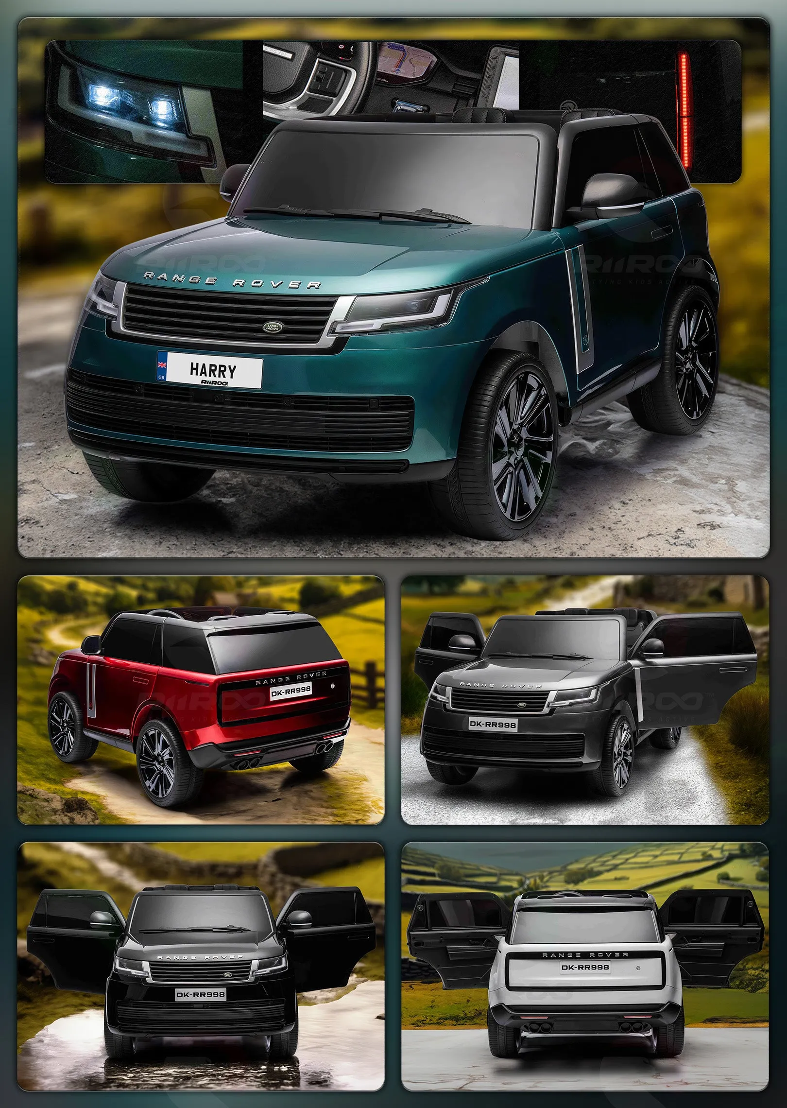 24V Licensed Range Rover Vogue SUV