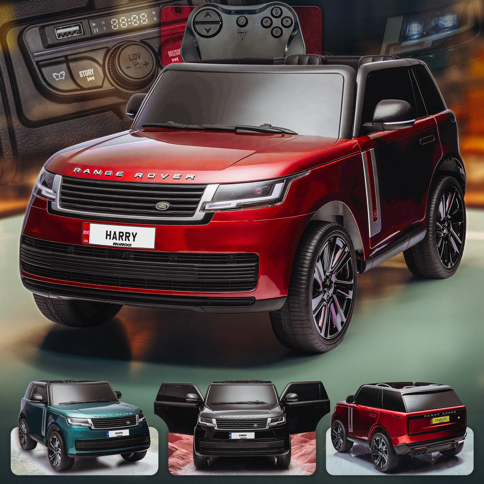 24V Licensed Range Rover Vogue SUV