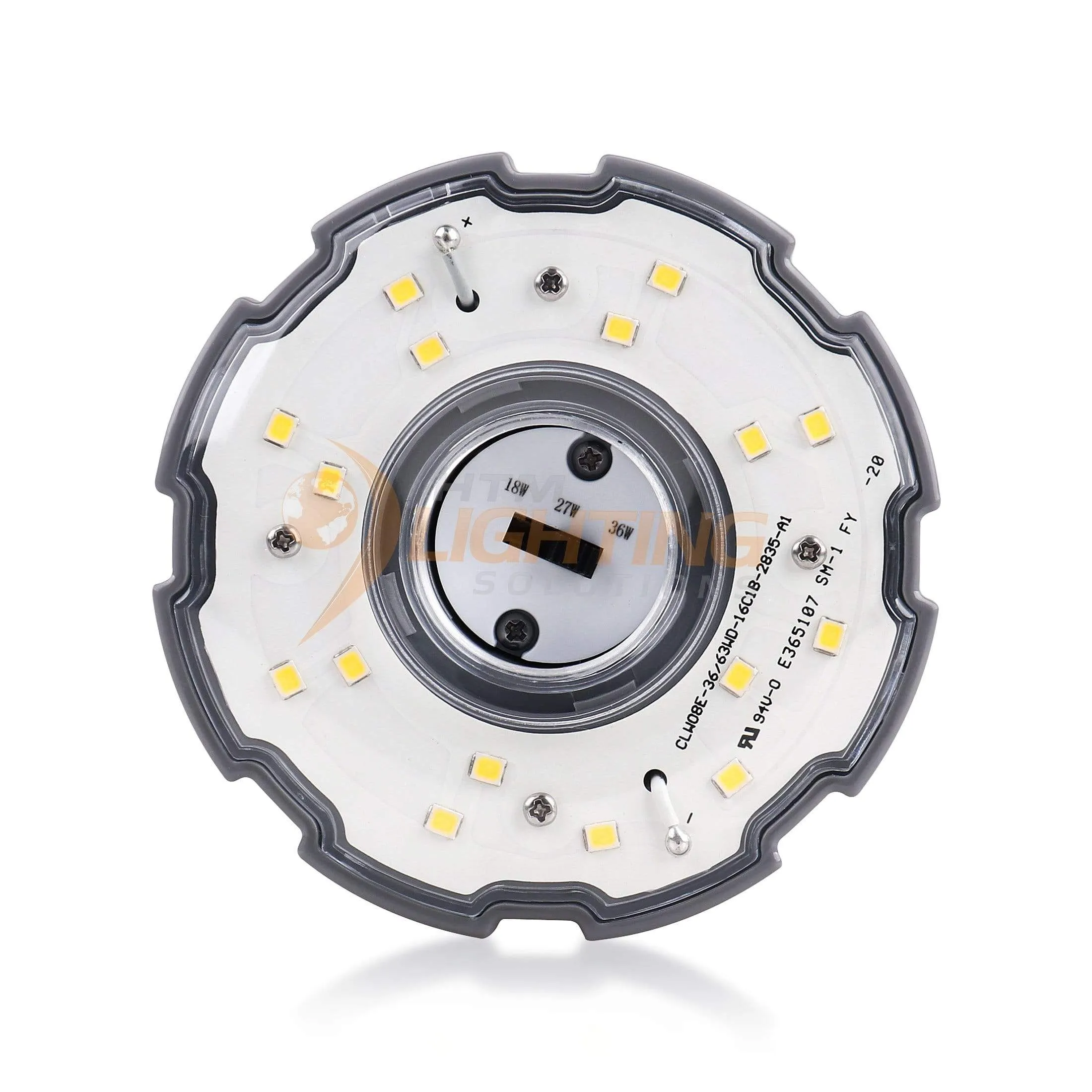 36W LED Corn Light - 150W MH Equal - 5000K - E26 Medium Base - Step Dimming