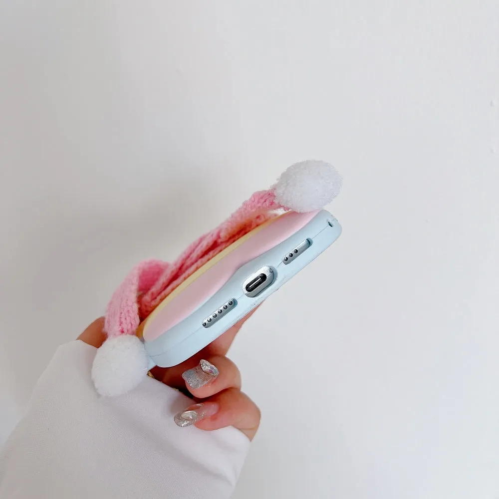 3D Silicone Bear Soft Phone Case - iPhone 16 Pro Max