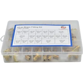 43pc Imperial Brass Fittings Grab Kit