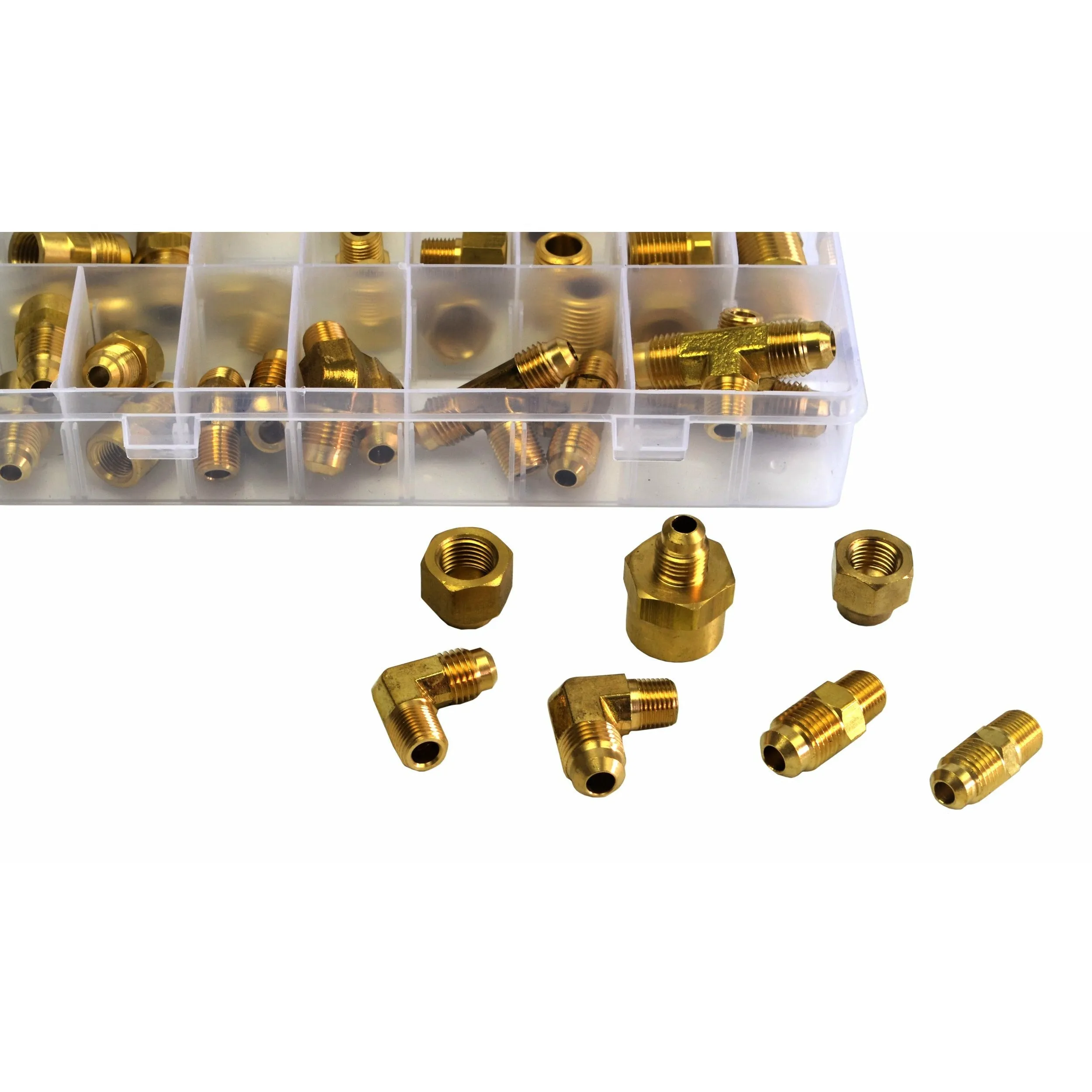 43pc Imperial Brass Fittings Grab Kit