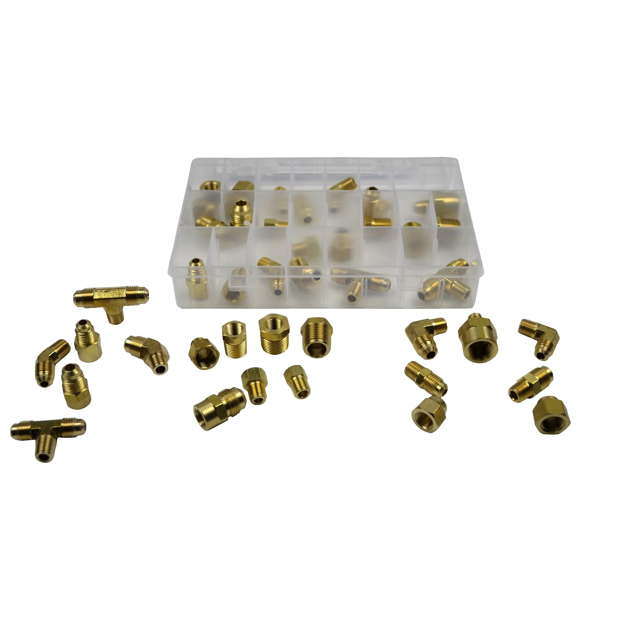 43pc Imperial Brass Fittings Grab Kit