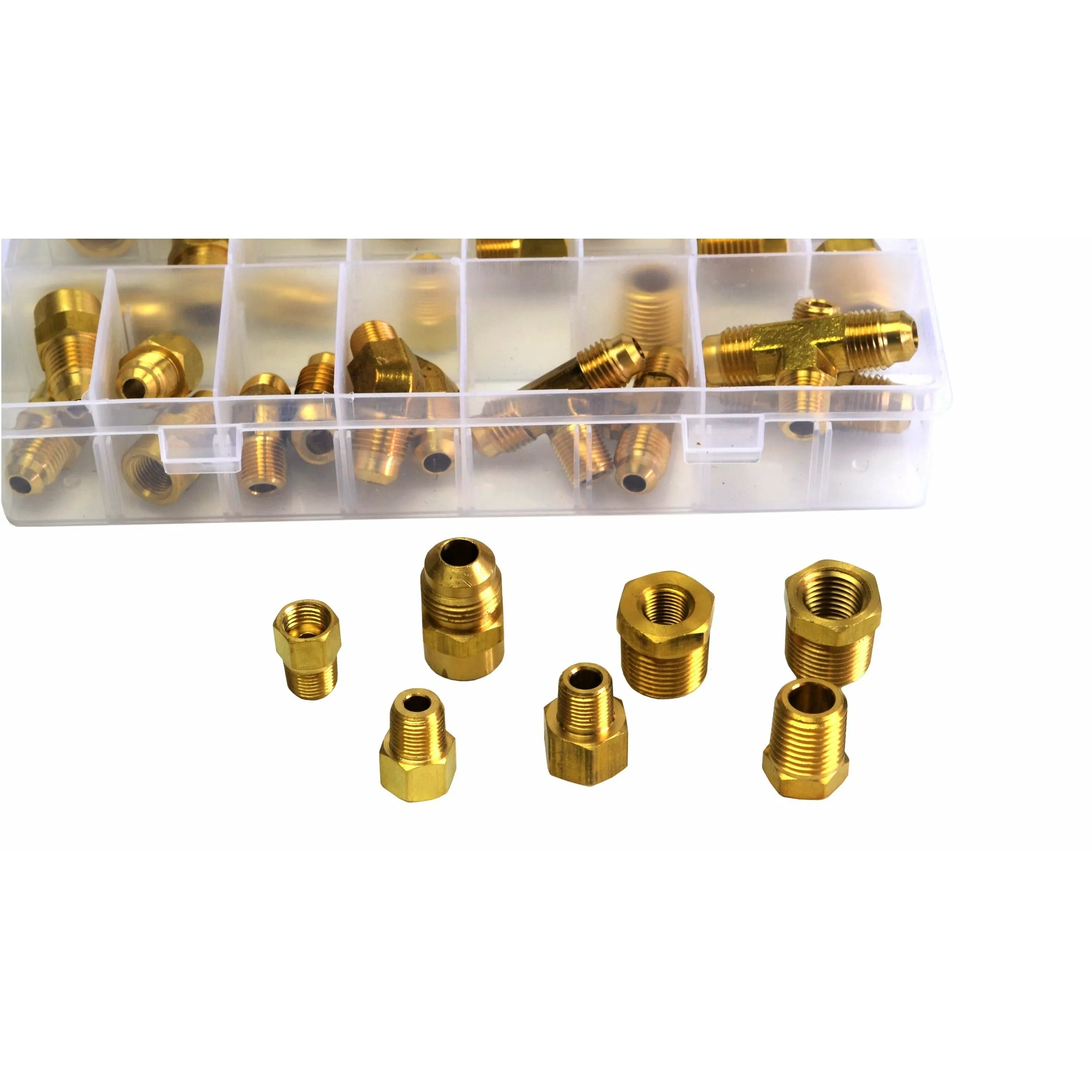 43pc Imperial Brass Fittings Grab Kit