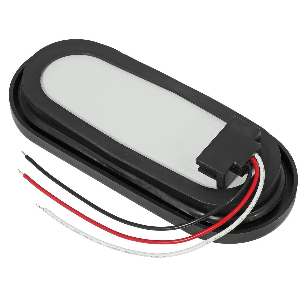 6 Inch Oval Red Led Trailer Tail Lights for RV Trucks