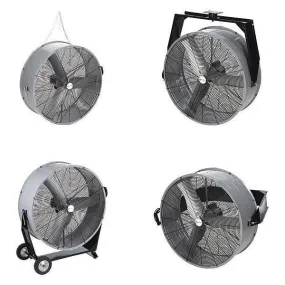 60471 Airmaster 4-In-1 Portable Mancooler, 36", 3-Speed, 115V, 1/2 HP