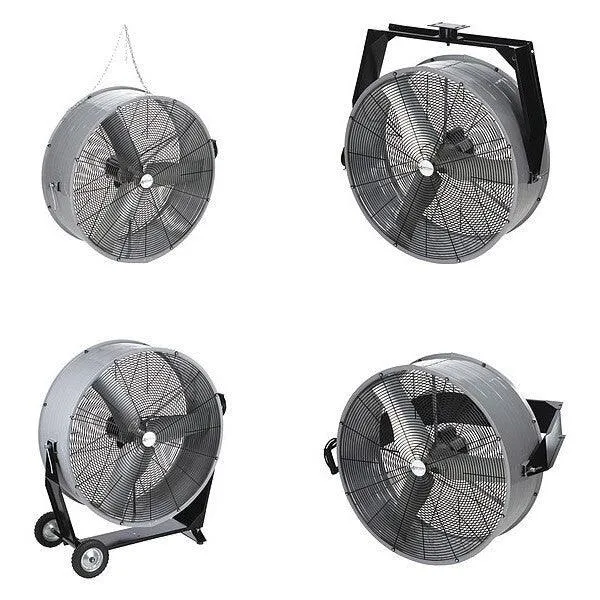 60471 Airmaster 4-In-1 Portable Mancooler, 36", 3-Speed, 115V, 1/2 HP