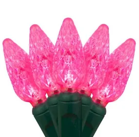 70 Pink C6 Strawberry - Premium - LED Christmas Lights
