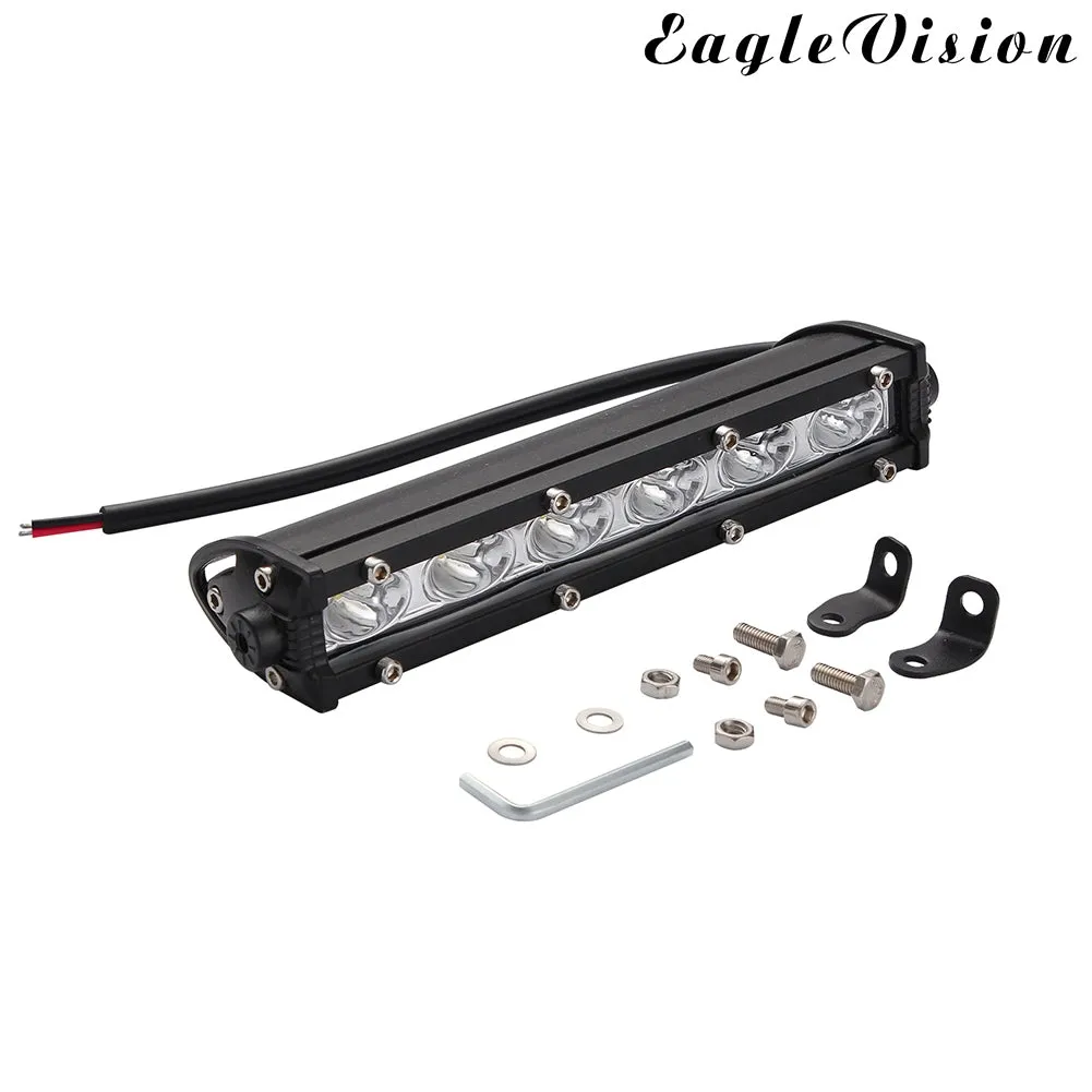 8inch Led Light Bar Super Thin Working Net Light for Car SUV  8