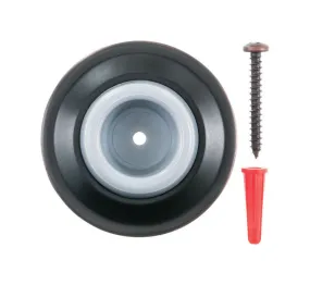 Ace 2-1/4 in. W Metal Oil Rubbed Bronze Bronze Door Stop Mounts to floor