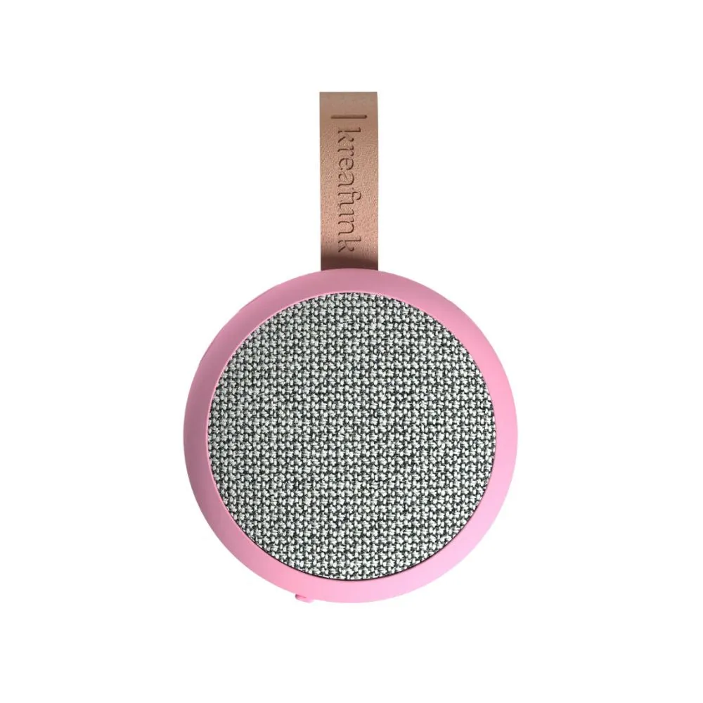 aGO 2  Fabric Bluetooth Speaker- Fresh Pink