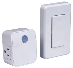 AmerTac RFK1600LC Wall Switch, 15 A, 1875 W, White :CD: QUANTITY: 1
