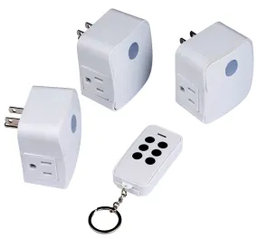 AmerTac RFK1636LC Remote Fob, 15 A, 120 V, 1875 W, White :CD 3: QUANTITY: 1