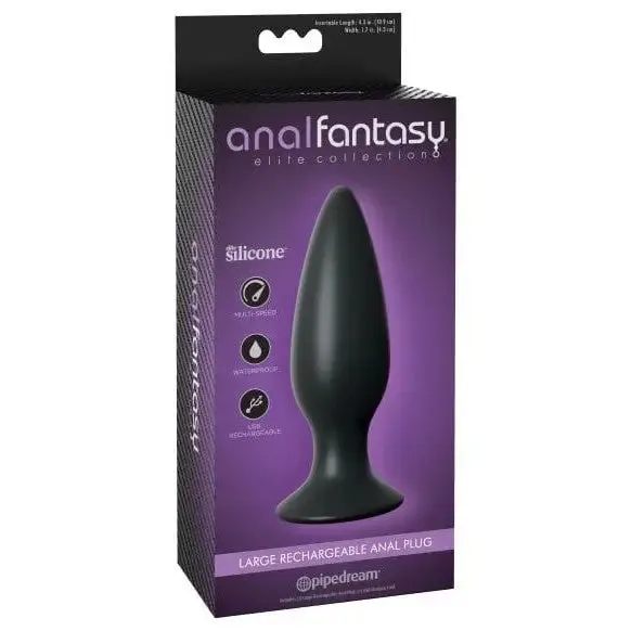 Anal Fantasy Elite Large Rechargeable Anal Plug
