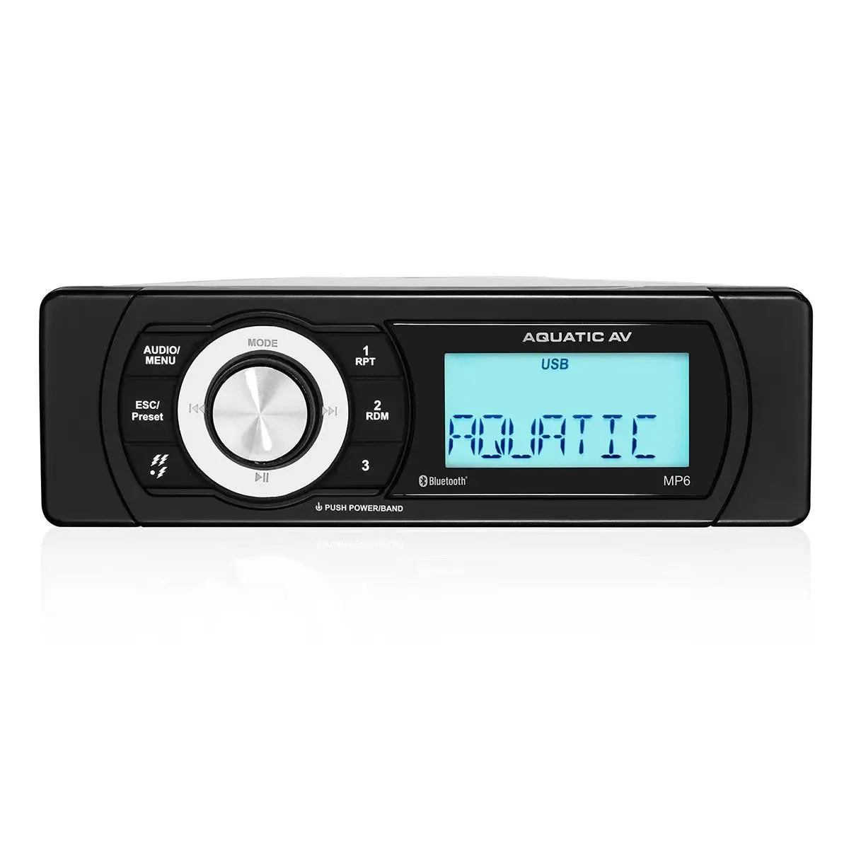 Aquatic Av MP6 Marine Stereo & NK2-116W 6.5" 2-Way Coaxial Marine Speakers