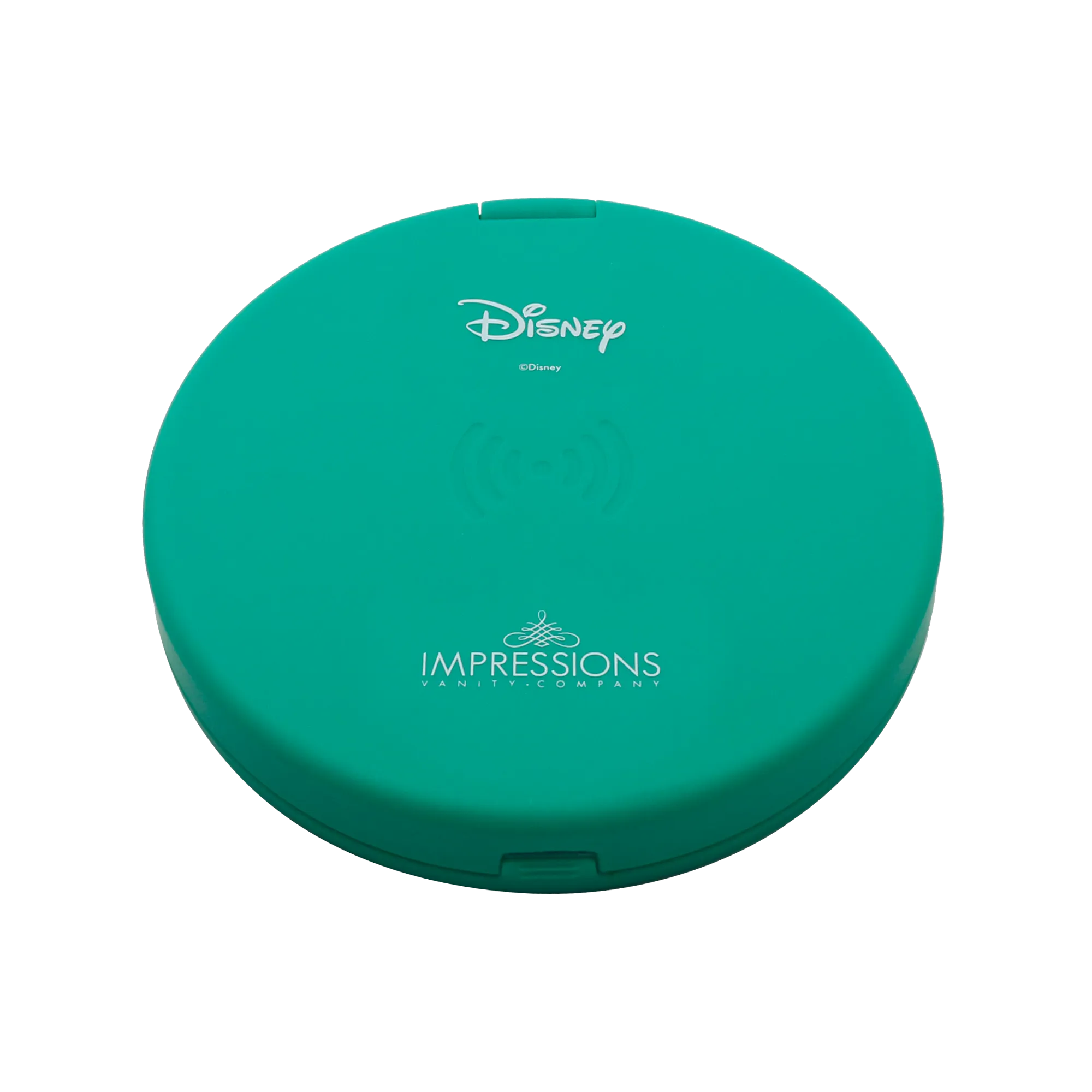 Ariel Compact Mirror with Wireless Power Bank Charging Base