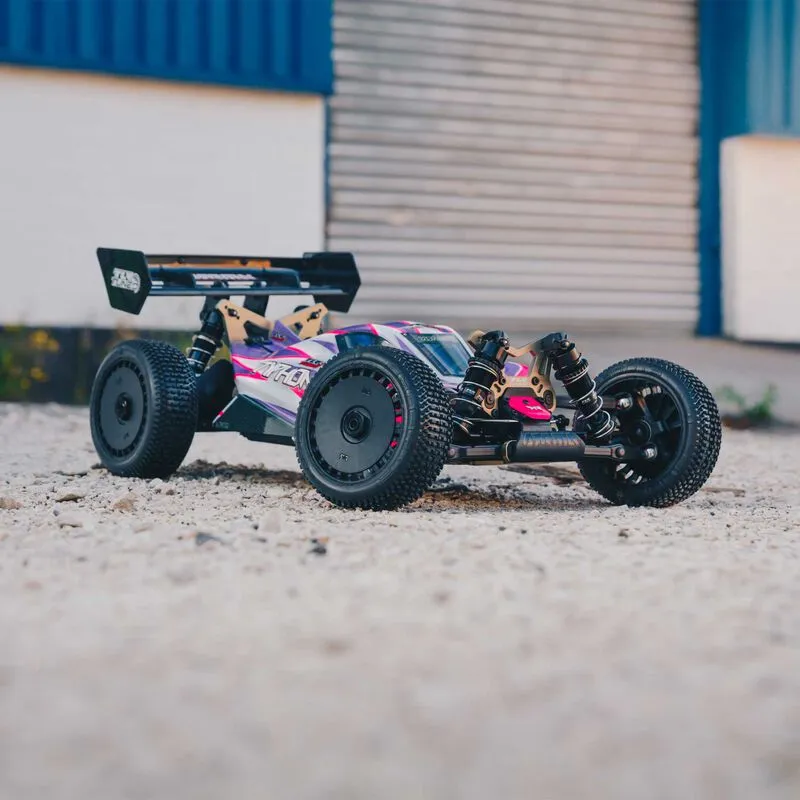 ARRMA ARA8306 TLR Tuned Typhon 1/8 4WD RC Buggy Rolling Chassis