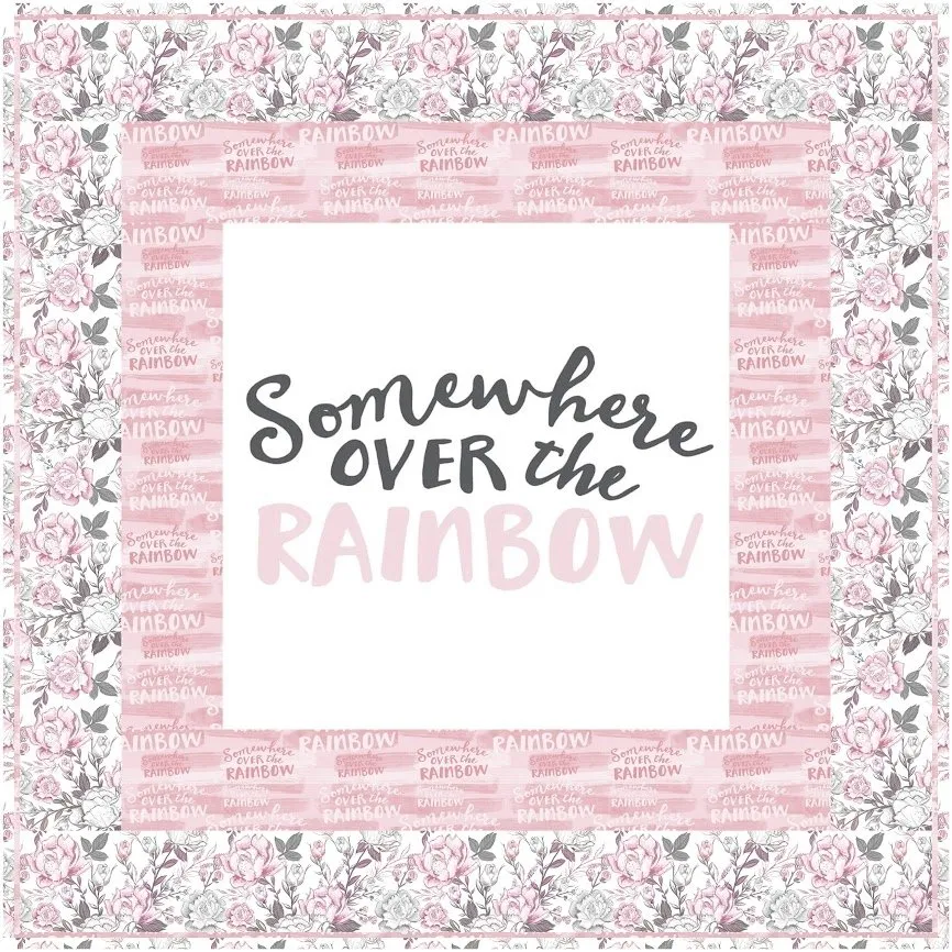 Baby Girl Fabric Collection Wall Hanging