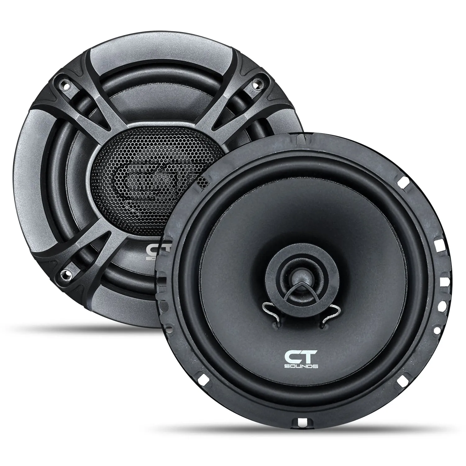 BIO-6-5-COX // 100 Watts RMS 6.5 Inch Car Coaxial Speakers, Pair