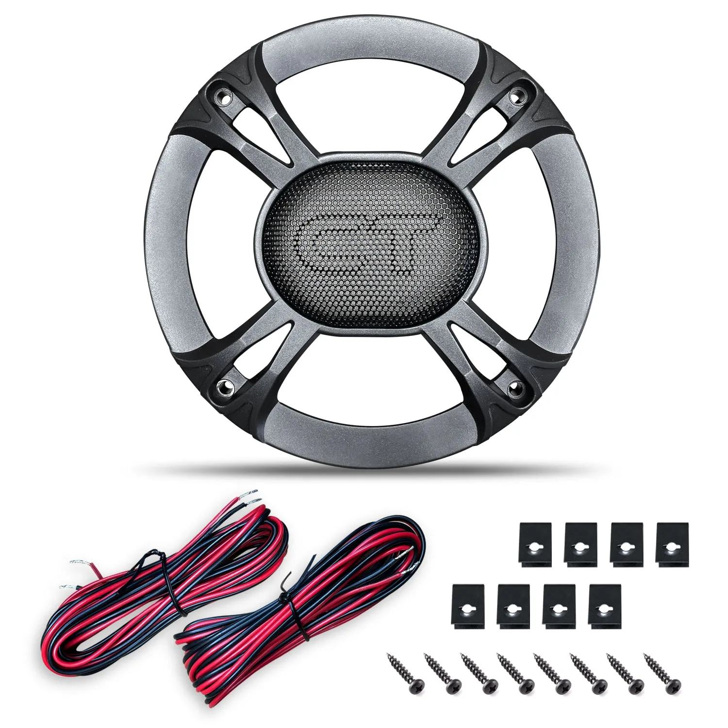 BIO-6-5-COX // 100 Watts RMS 6.5 Inch Car Coaxial Speakers, Pair
