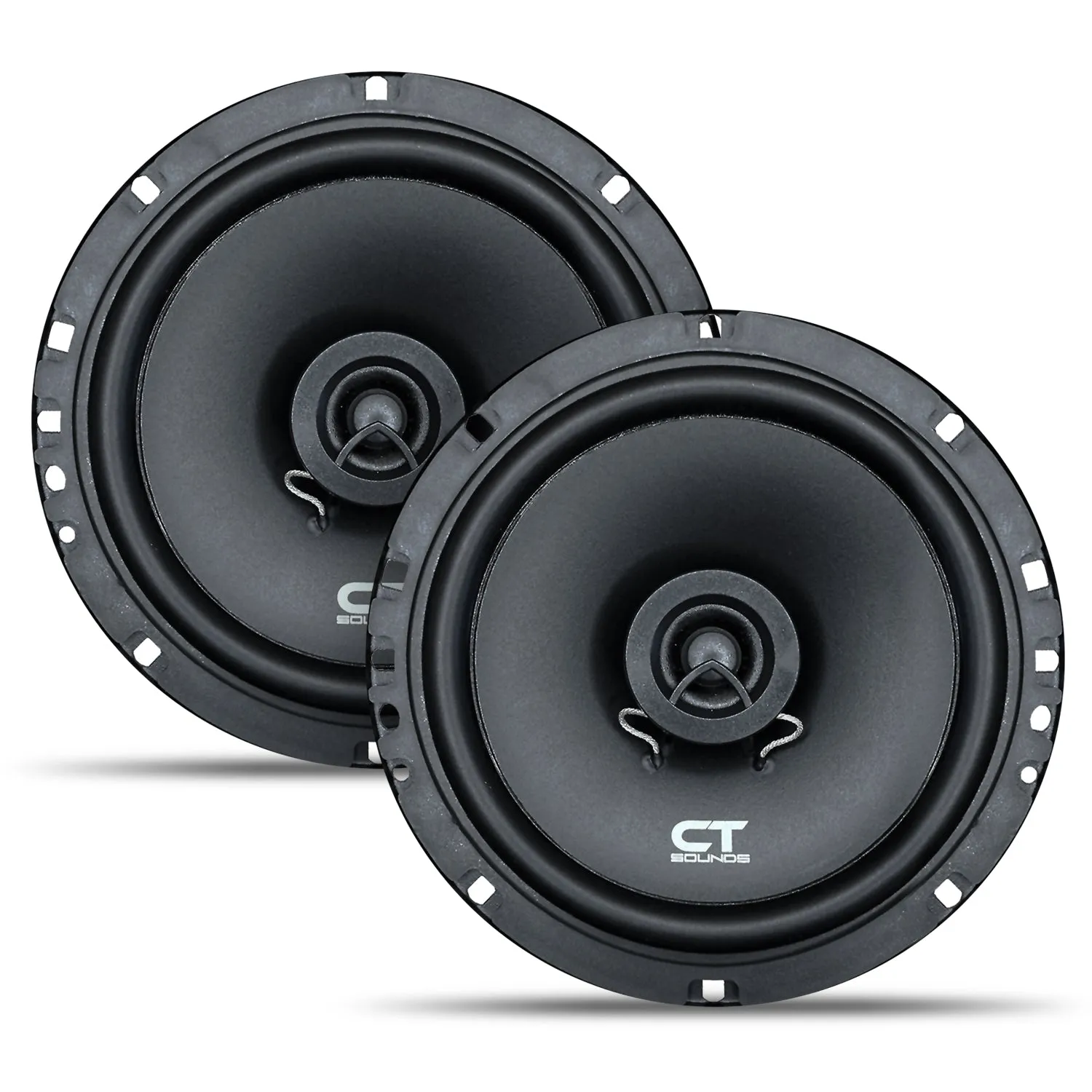 BIO-6-5-COX // 100 Watts RMS 6.5 Inch Car Coaxial Speakers, Pair