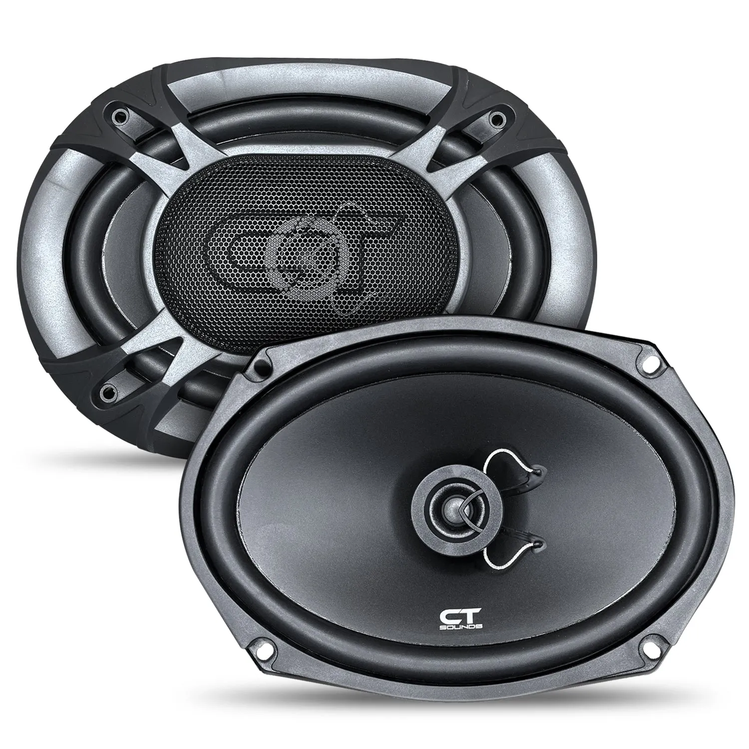 BIO-6X9-COX // 100 Watts RMS 6x9 Inch Car Coaxial Speakers, Pair