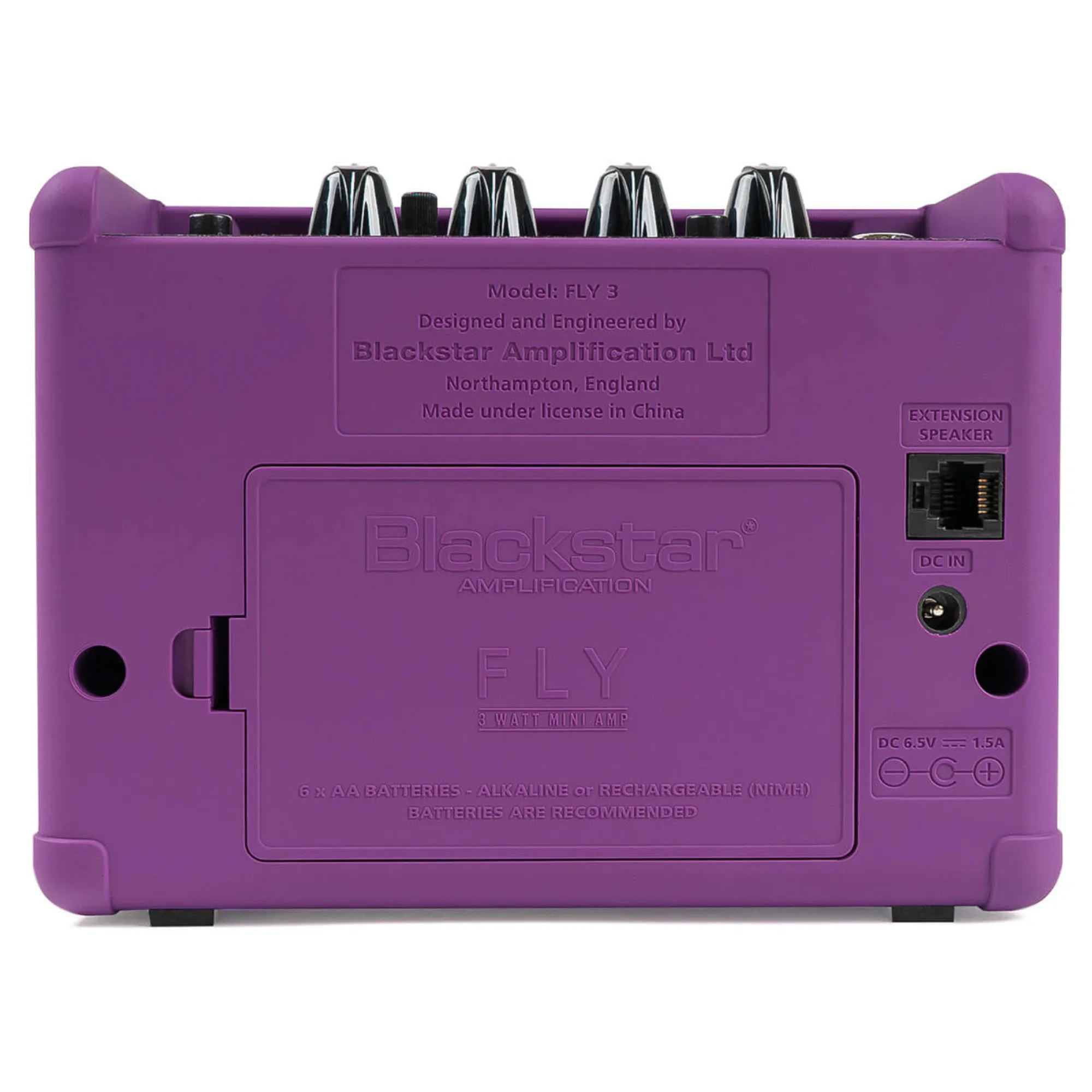 Blackstar Fly 3 3-Watt 1x3 Combo Amp, Purple