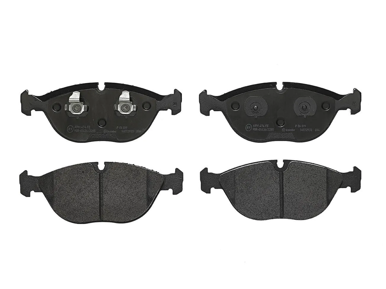 Brembo Disc Brake Pad and Rotor Kits KT04086