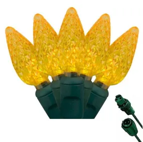 C6 Gold 25 LED Strawberry Lights – Commercial String Lights