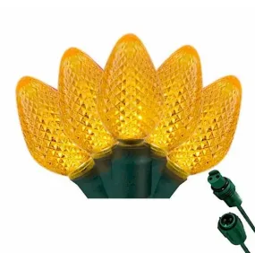 C7 Gold 25 LED Tree Lights – Commercial String Lights