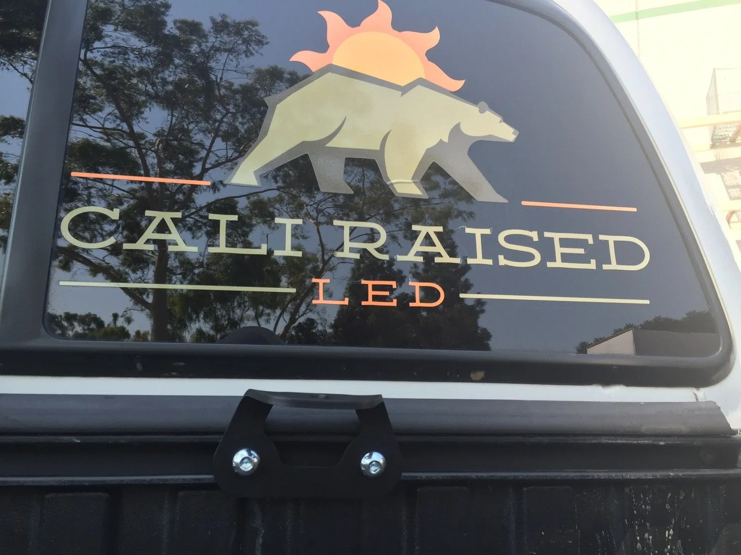 Cali Raised Toyota Truck Bed Rail LED Pod Mounting Brackets