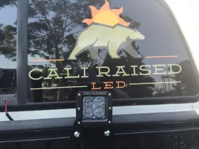 Cali Raised Toyota Truck Bed Rail LED Pod Mounting Brackets