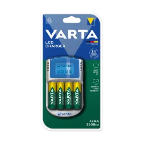 Charger   Rechargeable Batteries Varta -POWERLCD (1 Unit)