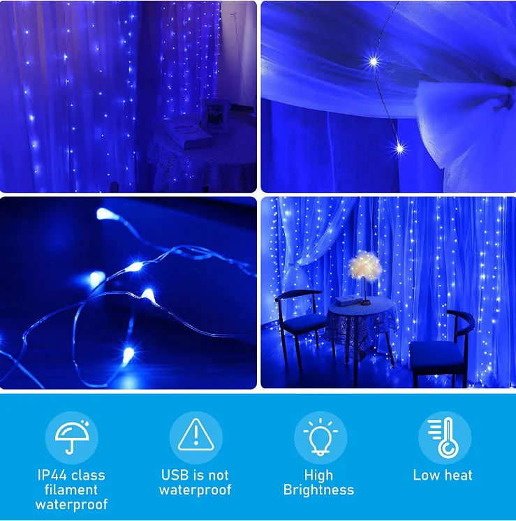 Christmas LED Lights 3Mx2M