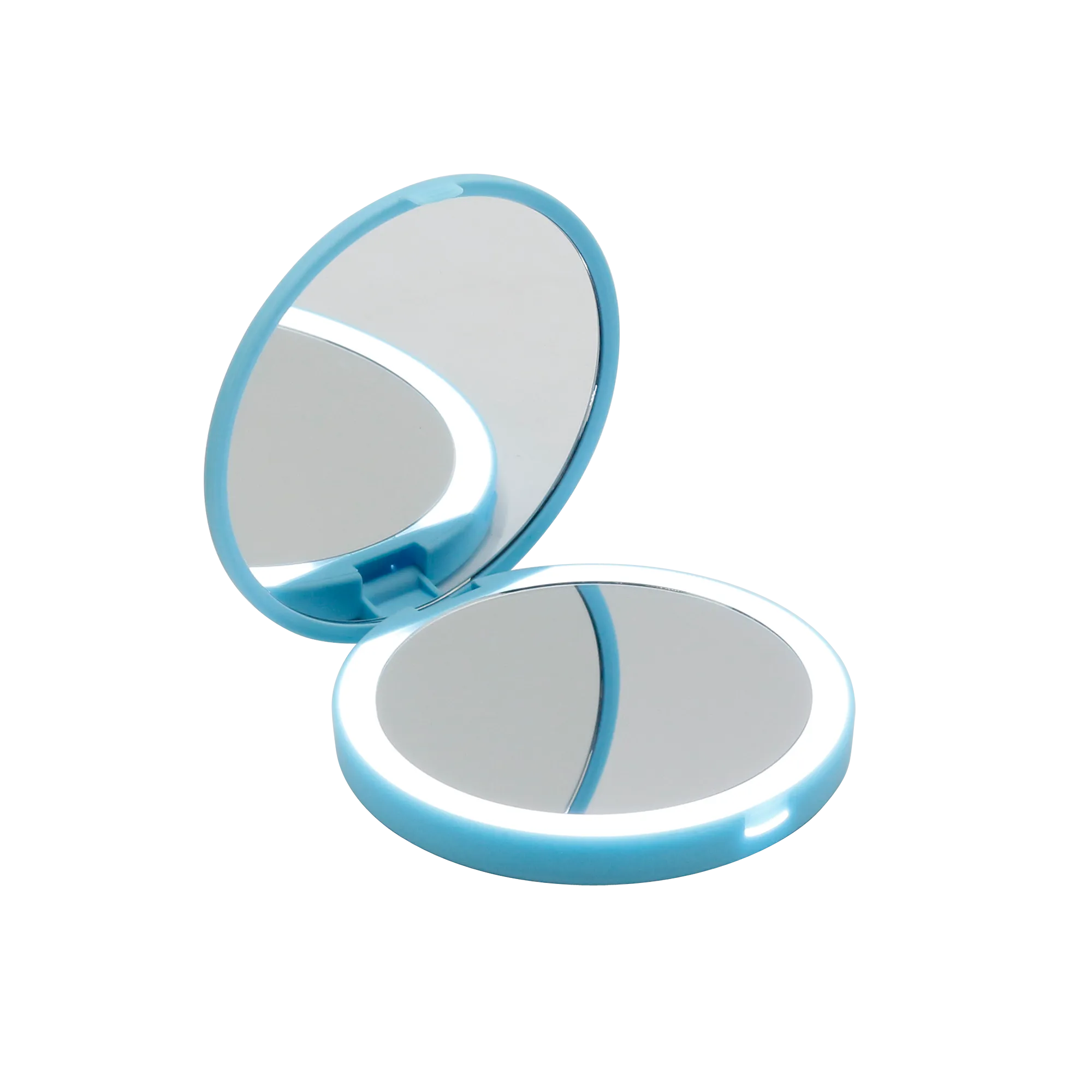 Cinderella Compact Mirror with Wireless Power Bank Charging Base