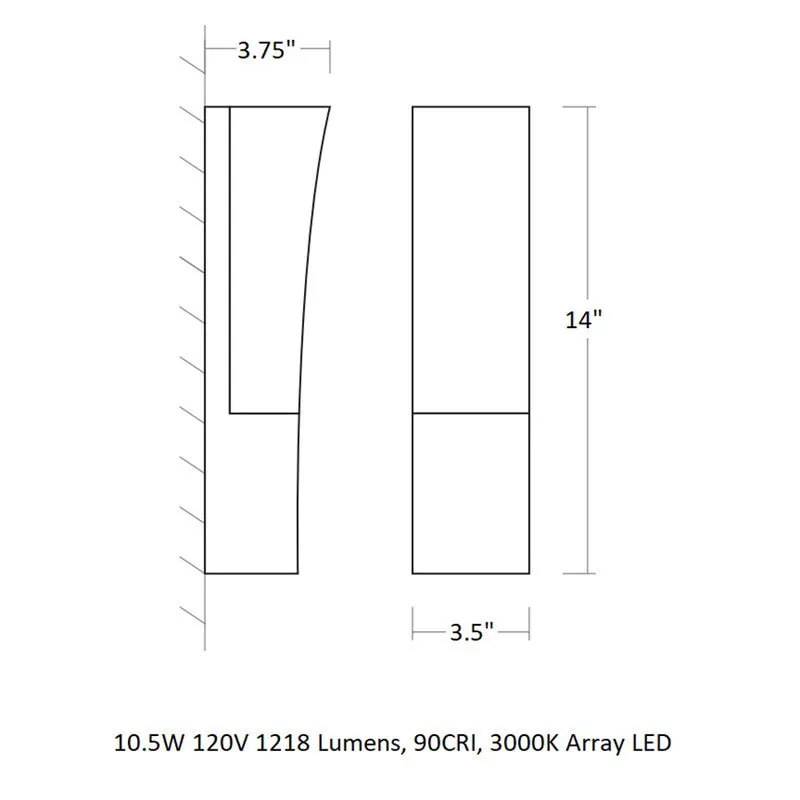Crescent Wall Sconce