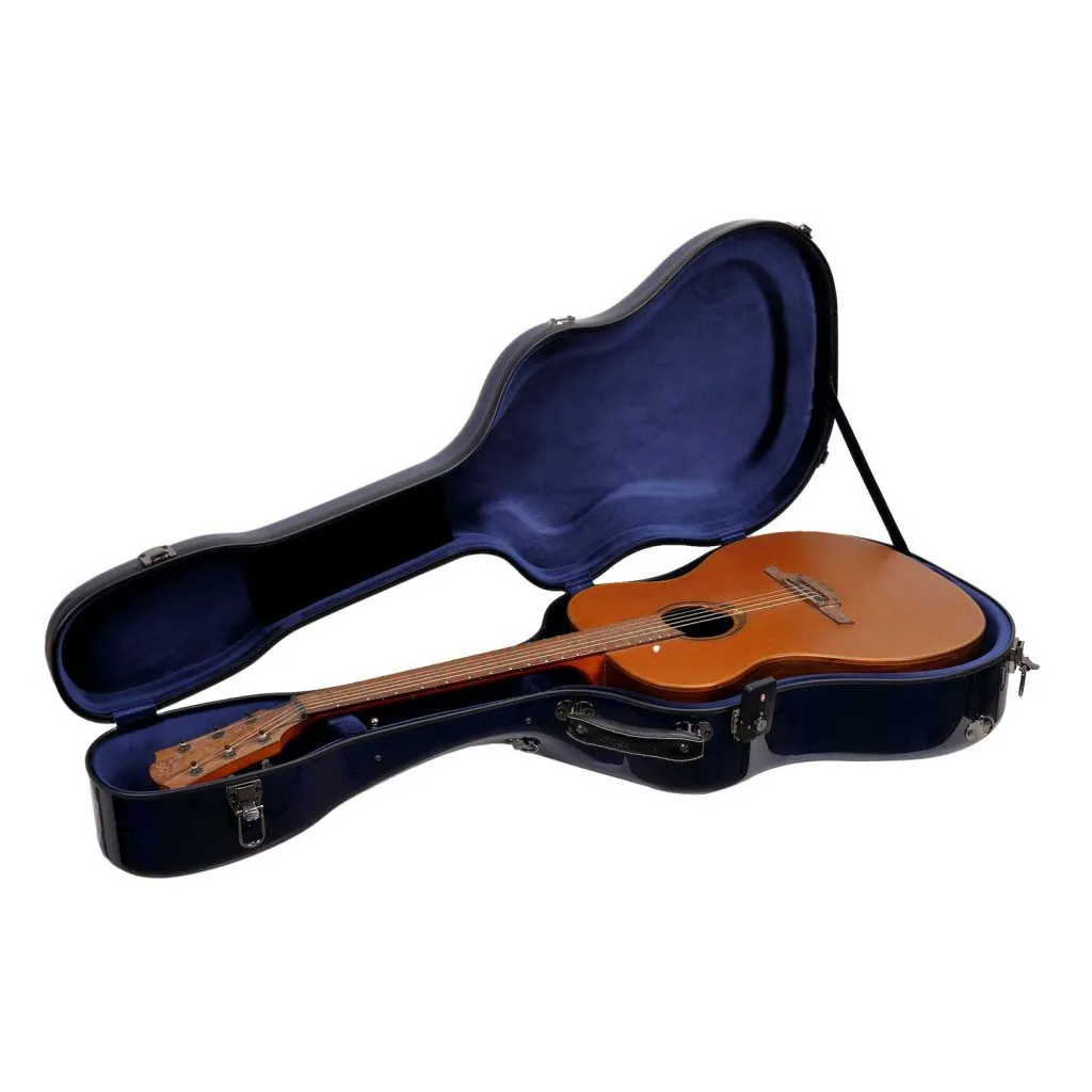 Crossrock CRF6030DBL Air Carbon Dreadnought Guitar Case - Blue