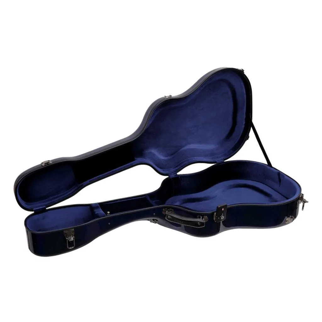 Crossrock CRF6030DBL Air Carbon Dreadnought Guitar Case - Blue